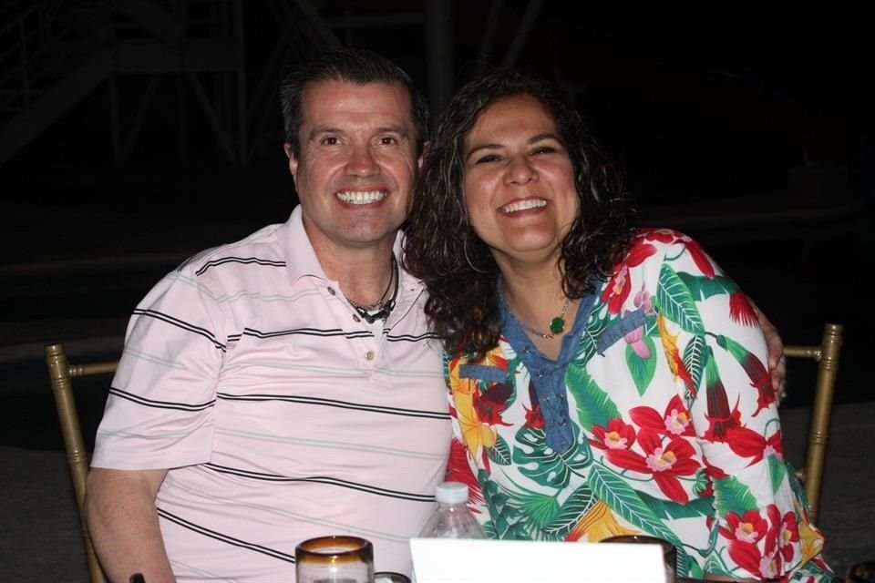 Guillermo Caraza y Rosy Cantú
