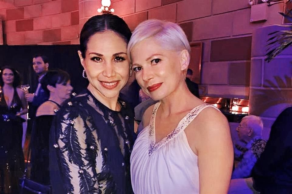 Las actrices se hicieron amigas en la serie 'Fosse/ Verdon', que se estrenó anoche.