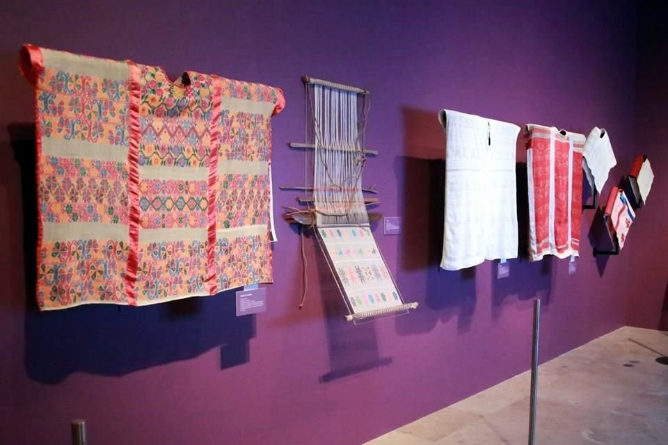 La historia del textil tiene origen en la época prehispánica, hace más de 4 o 5 mil años, detalló el curador.