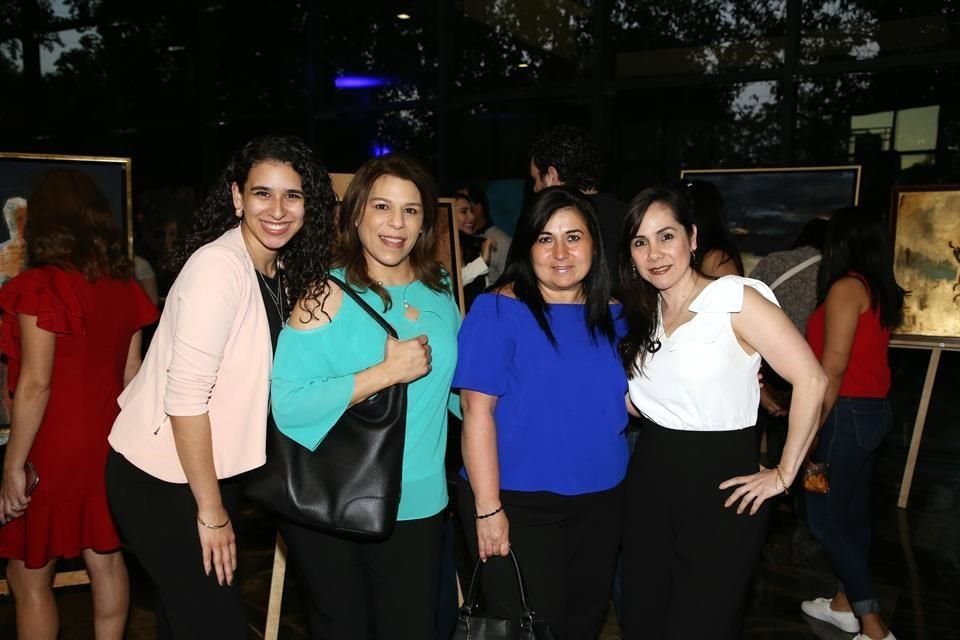 Aranza Bernal, Lily Peña, Claudia Treviño y Susana Guajardo