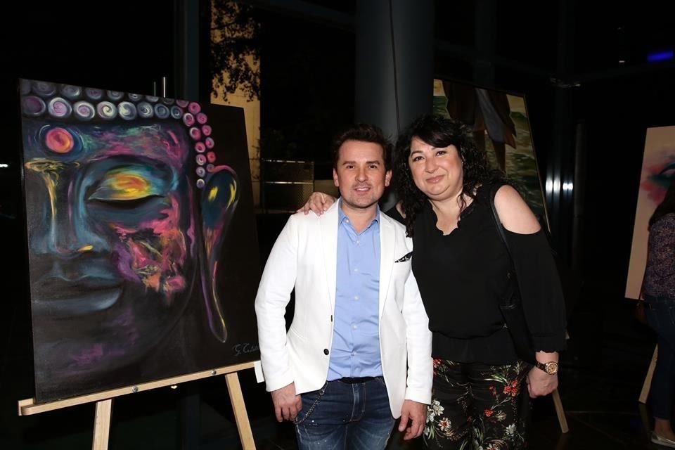 Armando Fausti y Gaby Castillo