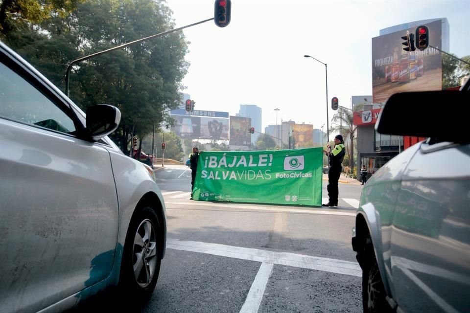 Este 22 de abril la Jefa de Gobierno dio banderazo a las 'Fotocívicas', sistema de sanciones viales que remplaza a las multas con trabajo comunitario.