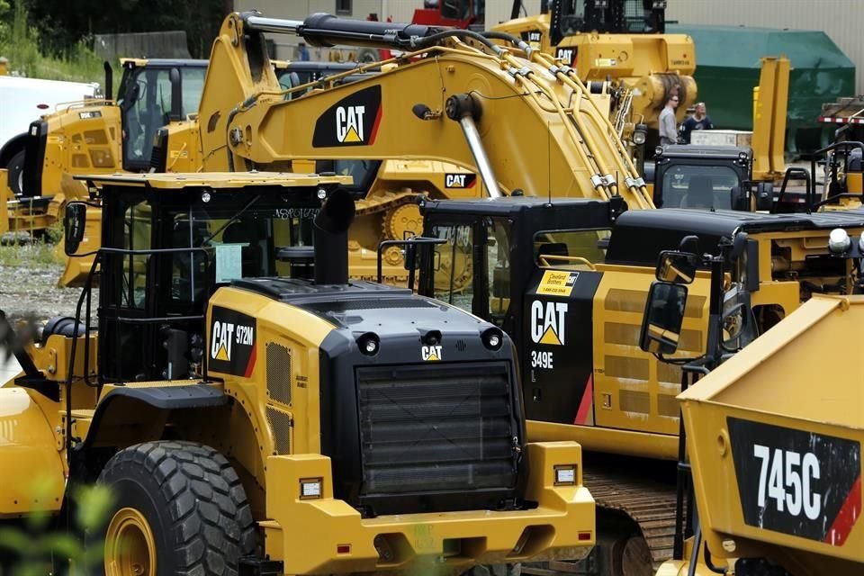 Caterpillar logró un beneficio neto por acción récord de 3.25 dólares.