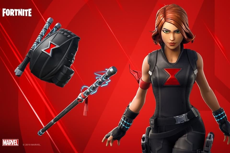 El conjunto de Black Widow está a la venta en la tienda virtual de Fortnite para que juegues como Natasha Romanoff