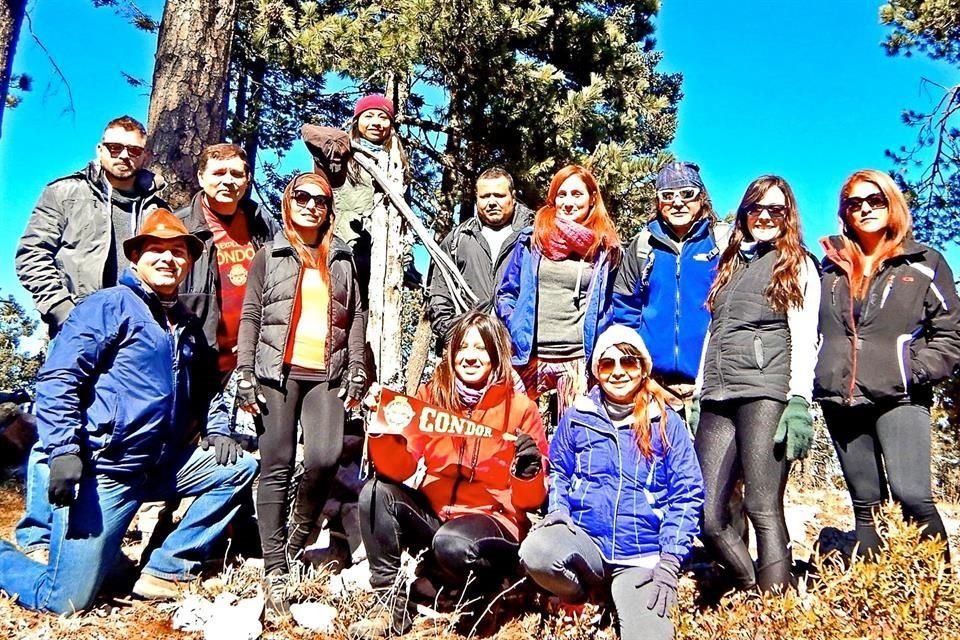 El Club Explorador Cóndor, está integrado por más de 60 socios que van de los 5 hasta los 80 años de edad.