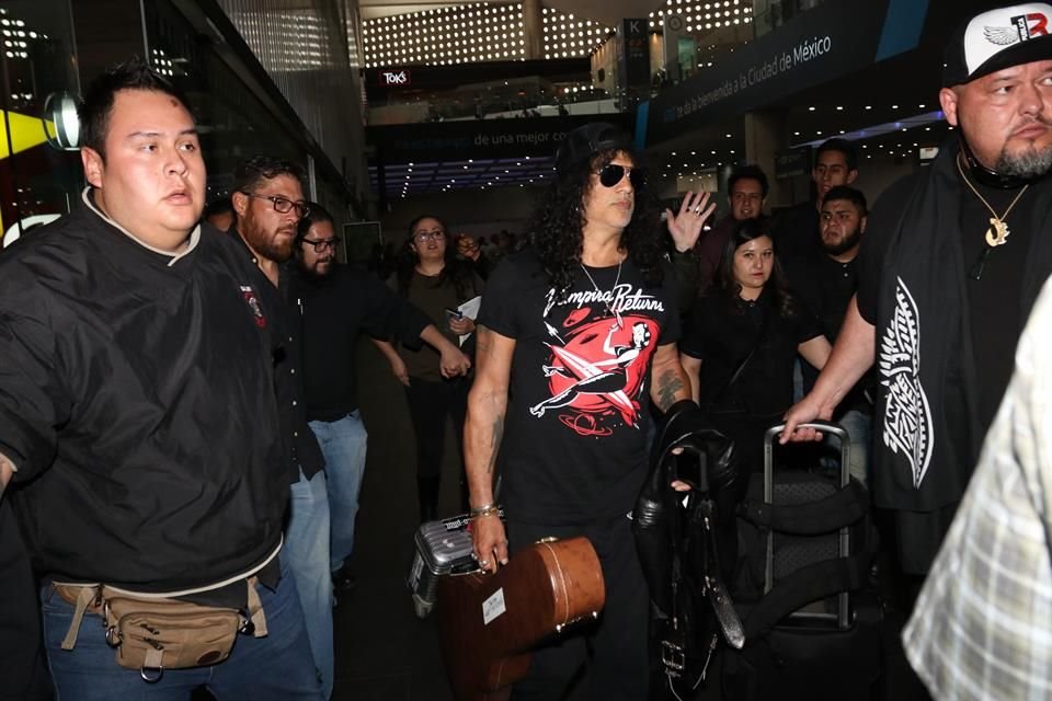 Slash llegó el jueves a la CDMX.