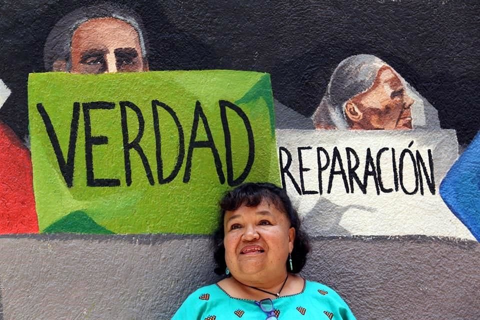 Edith Rosales sufrió los abusos cometidos por agentes policiacos durante el operativo en Atenco, Edomex, el 3 de mayo de 2006.