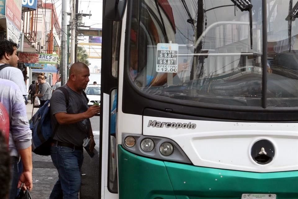 El Estado propuso requisar el transporte colectivo.