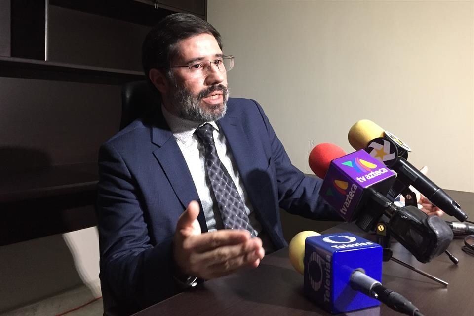 José González, vocero de la Asociación de Transporte Público de Pasajeros de Nuevo León.