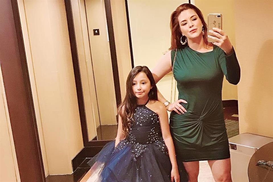 Alicia Machado convive mucho con su hija Dinorah.