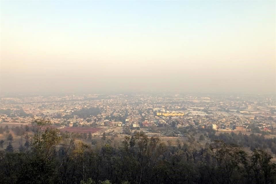 Calidad del aire en Valle de México es de mala a regular, con un valor máximo de 140 puntos de particulas suspendidas en Nezahualcóyotl.