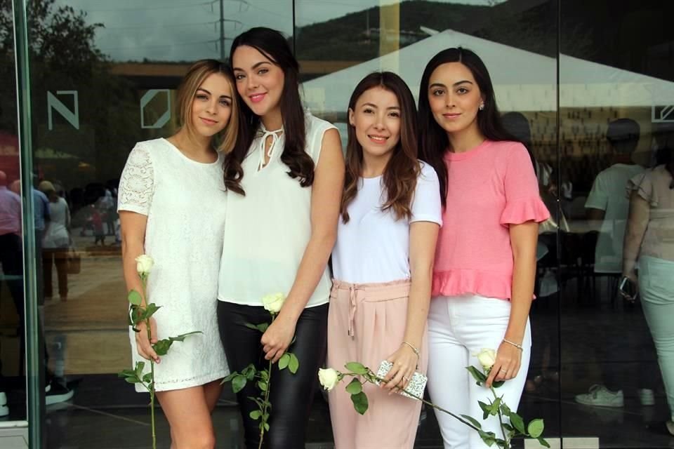Mayte Talancón, Yannine Rodríguez, Marian Aguilera y Karla López