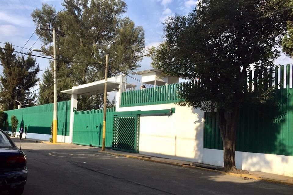 La Estación del INM Las Agujas, en Iztapalapa.