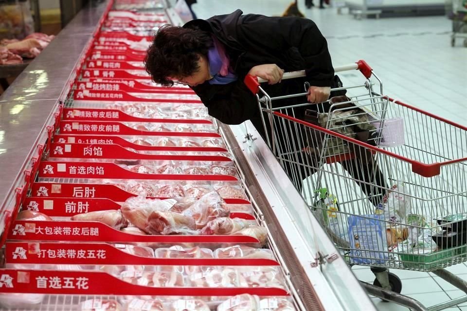 Canadá está enviando más carne de puerco a China.