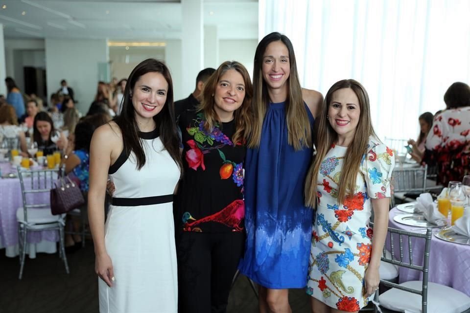 Karina González, Ale Lankenau, Hortencia Putz y Claudia Gutiérrez