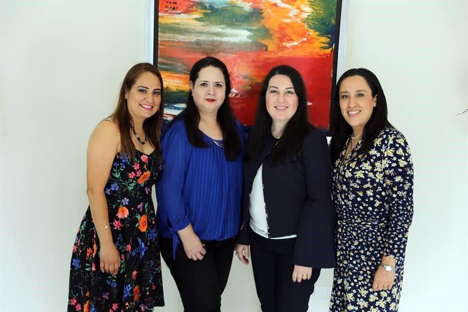 Paty Lozano, Lulu Galicia, Paty Martínez y Marcela Díaz