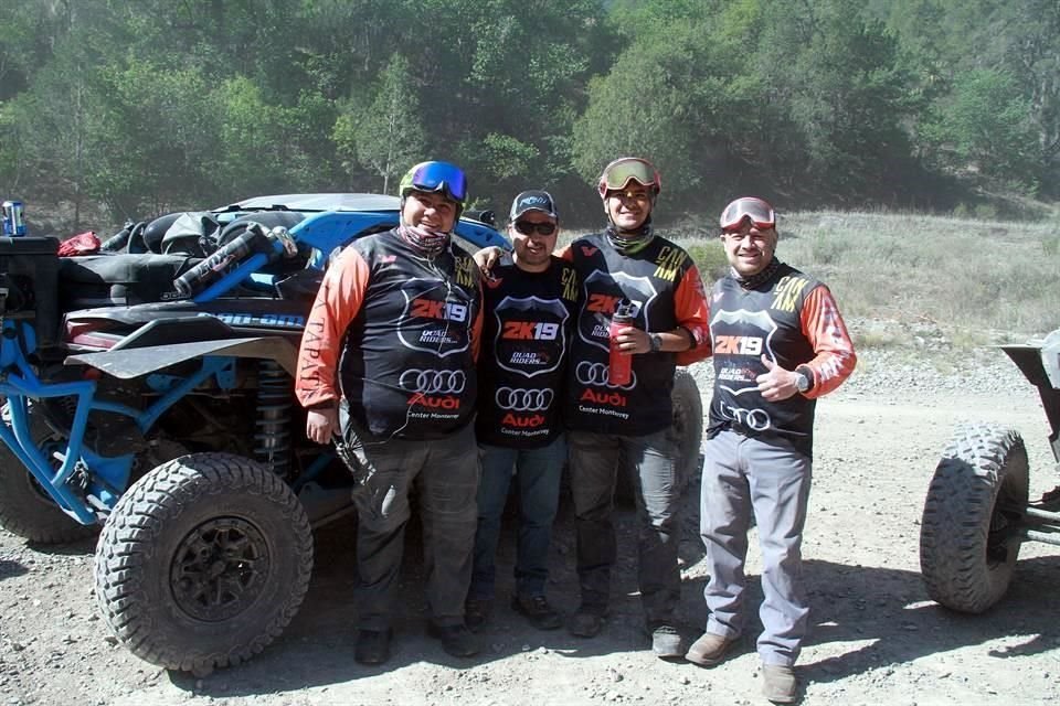 David Blasio, Luis Lambretón Cortázar, Mauricio Zuarth y Leonel Rodela