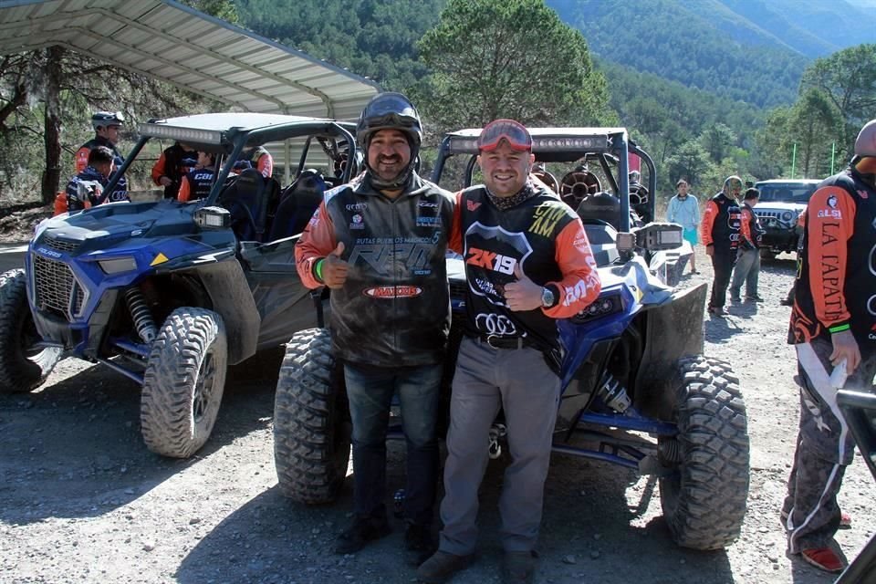Érick Treviño y Leonel Rodela