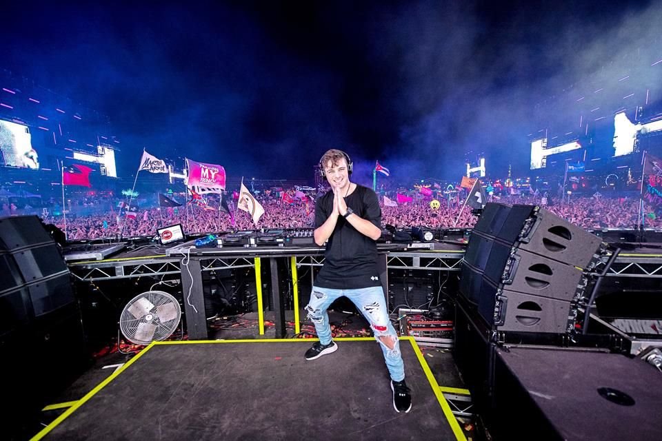 Martin, considerado el mejor DJ del mundo, fue uno de los actos más celebrados del evento.
