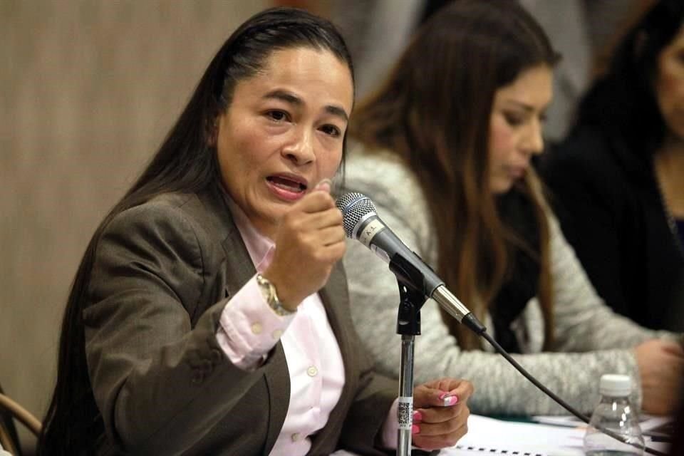 Verónica Juárez, coordinadora del PRD en la Cámara de Diputados.