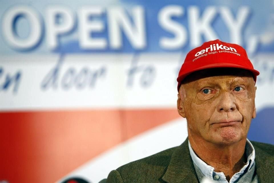 Niki Lauda ganó tres títulos de la Fórmula 1.