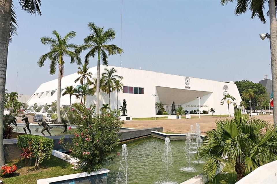 Esta es el Palacio Municipal que puso en venta el Alcalde de Centro.