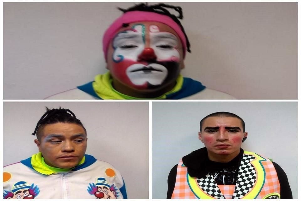 Tres sujetos disfrazados de payasos fueron detenidos cuando intentaban secuestrar a una niña en la Colonia Las Palmas, en Nezahualcóyotl.