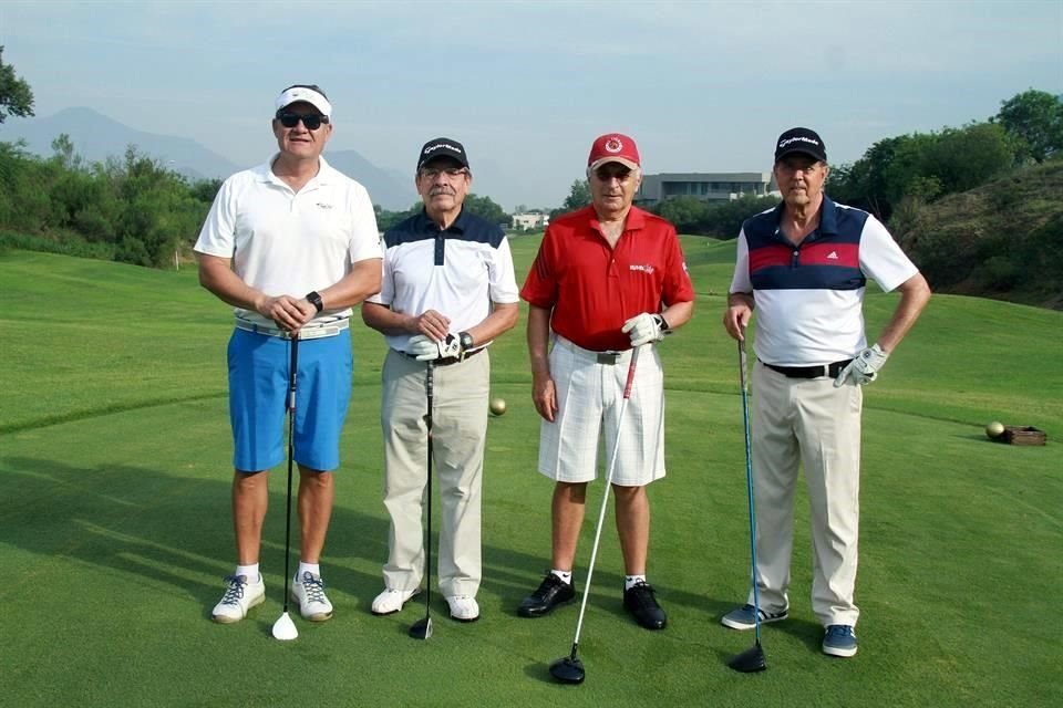 Luis Carlos Corral Rubio, Sigifredo Navarro Urdiales, Diego Alonso Hinojosa Aguerrevere y Ramiro Padilla Ramírez