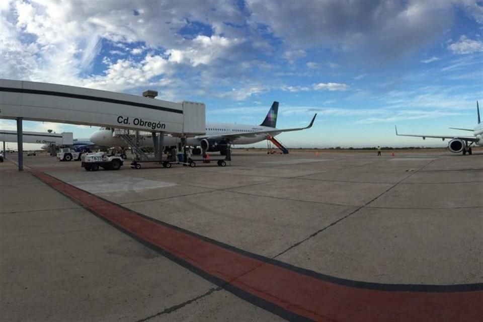 A partir del 3 de junio, el aeropuerto de Ciudad Obregón ampliará su frecuencia a Ciudad de México, Guadalajara, Monterrey y Tijuana.