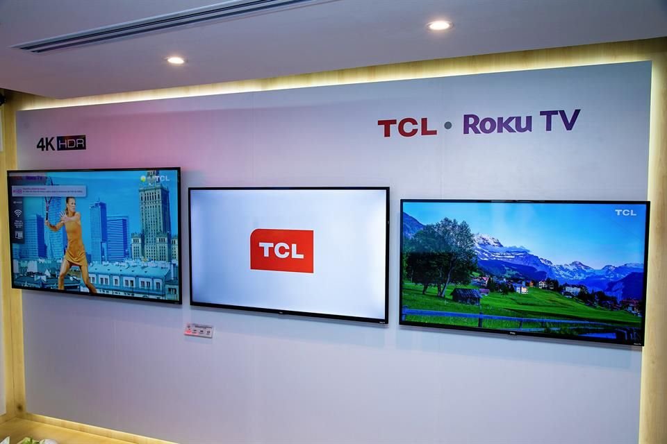 TCL tiene en su catálogo: TVs de 32 y 40 pulgadas con resoluciones Full HD y paneles LCD; equipos 4K de 49 y 55 pulgadas; y pantallas de tamaños mayores y tecnologías como Dolby Vision.