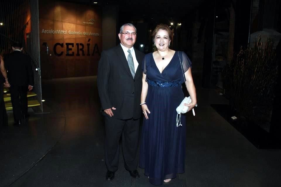 Joaquín de Alba y Mónica Calderón
