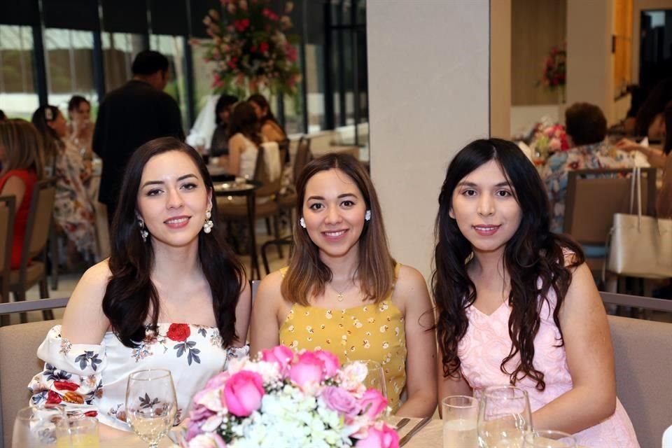Mariana Lomelí, Valeria Benavides y Priscila González