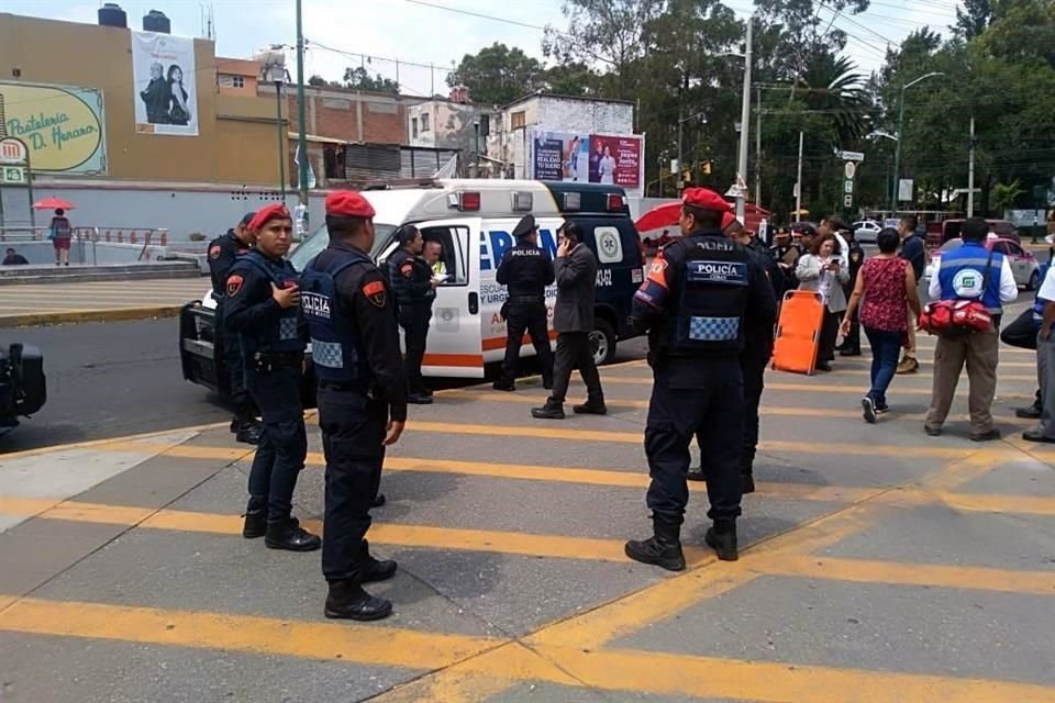 Una menor de 14 años dio a luz a un niño, en la estación Chabacano.