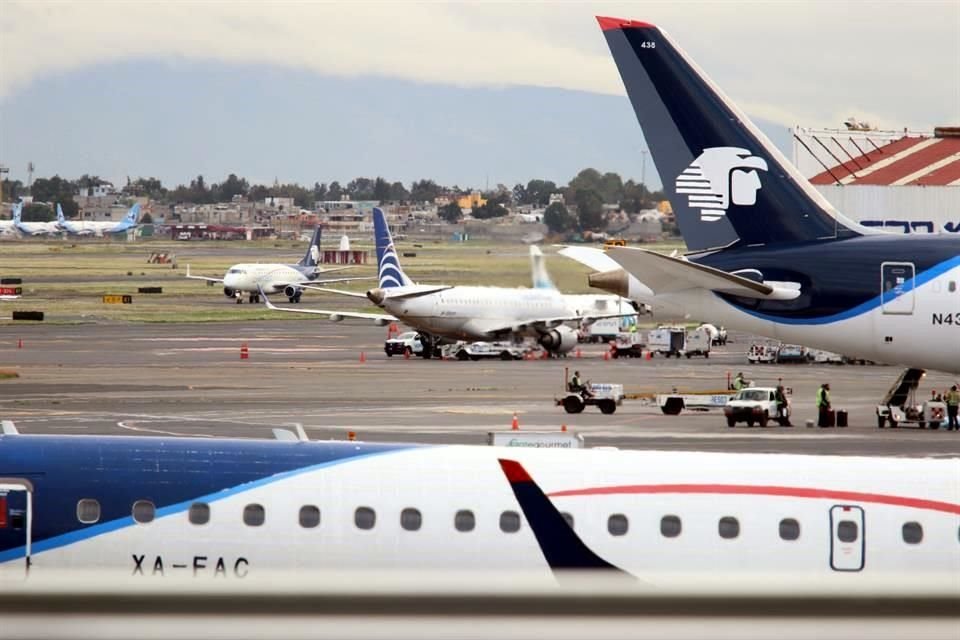 El tráfico en el Aeropuerto Internacional de la Ciudad de México subió 6.6 por ciento, a un récord de 47.7 millones de pasajeros en el 2018.