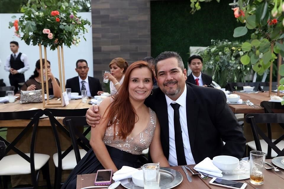 Ángeles Guajardo y Luis Padilla