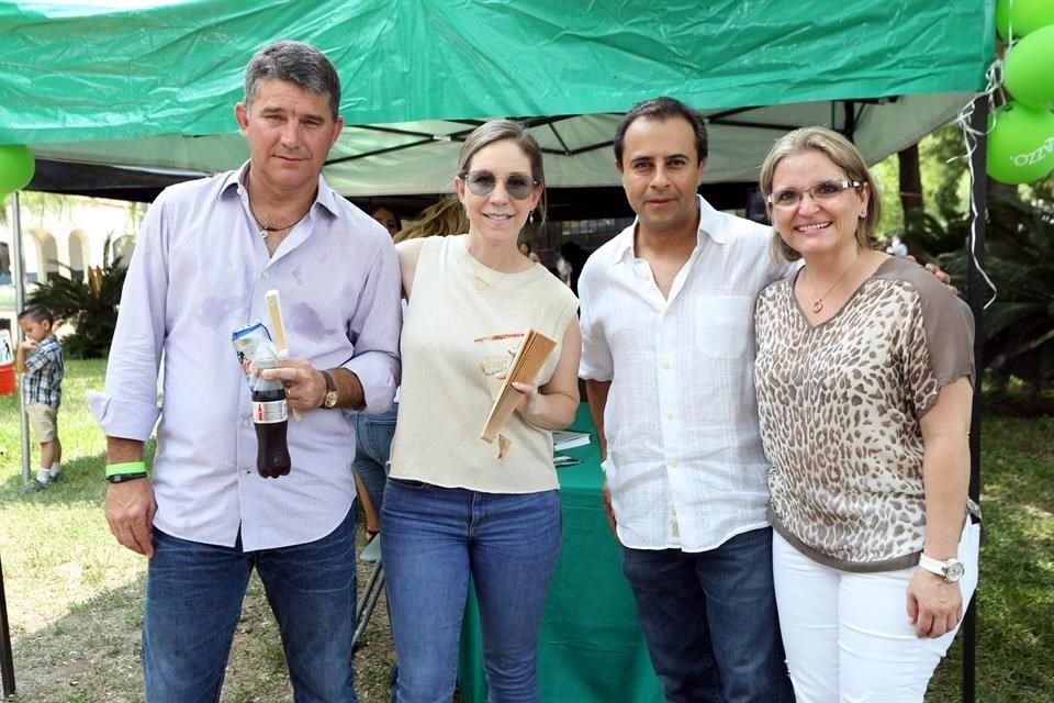Andrés Guerra, Ana Cecilia Ibarra, Fernando del Cid y Mini del Cid