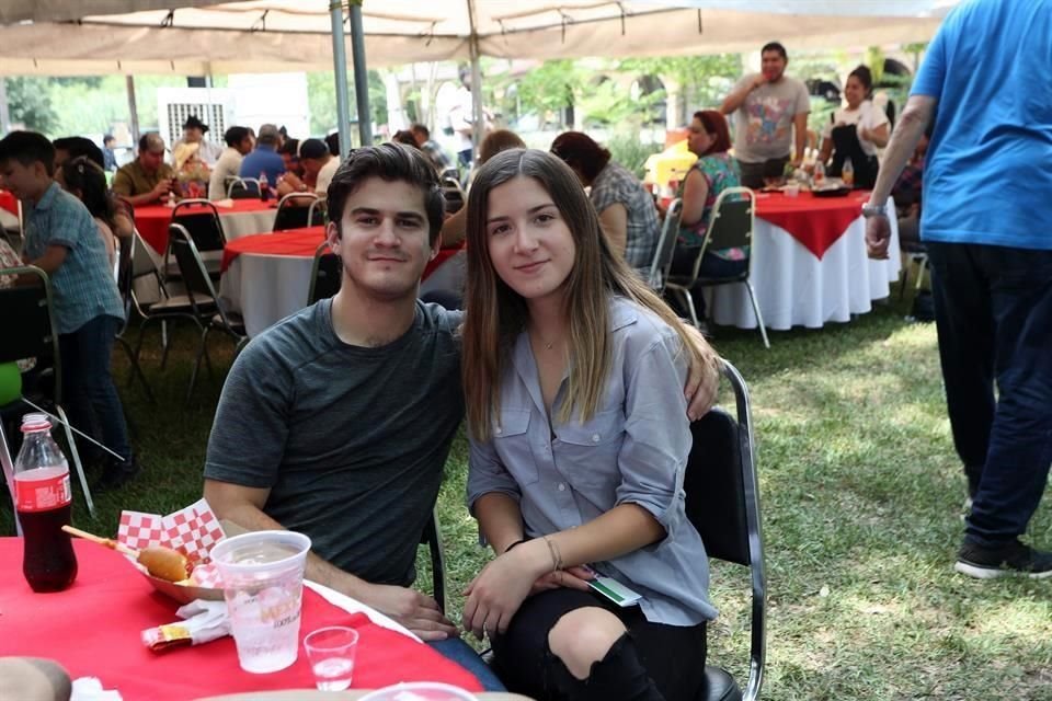 José Alberto Herrera y Claudia Herrera