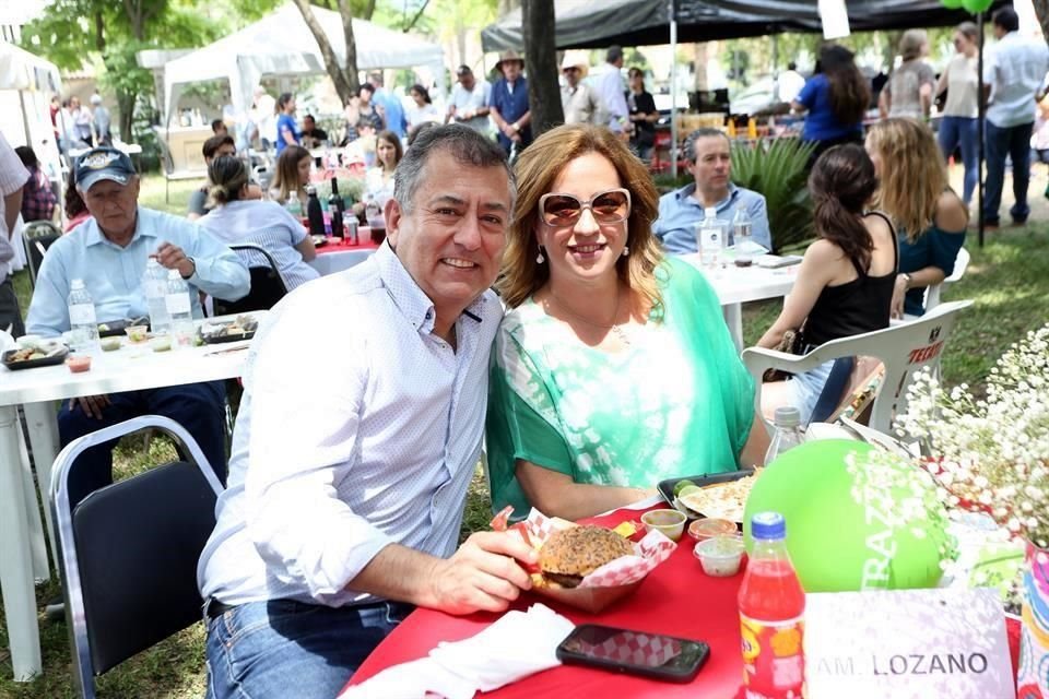 Rodrigo Hidalgo y Ana Alicia Lozano