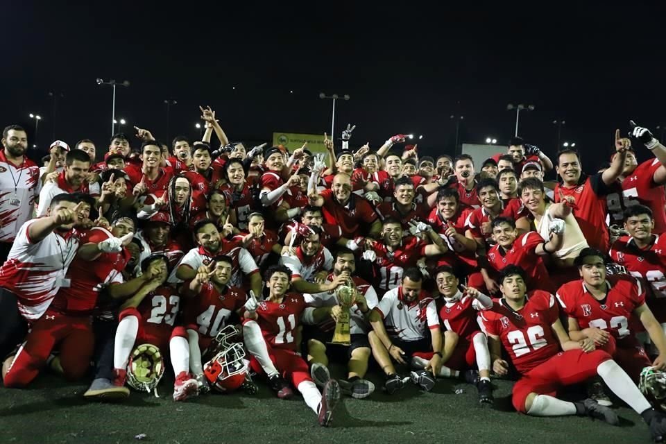 El festejo de los campeones