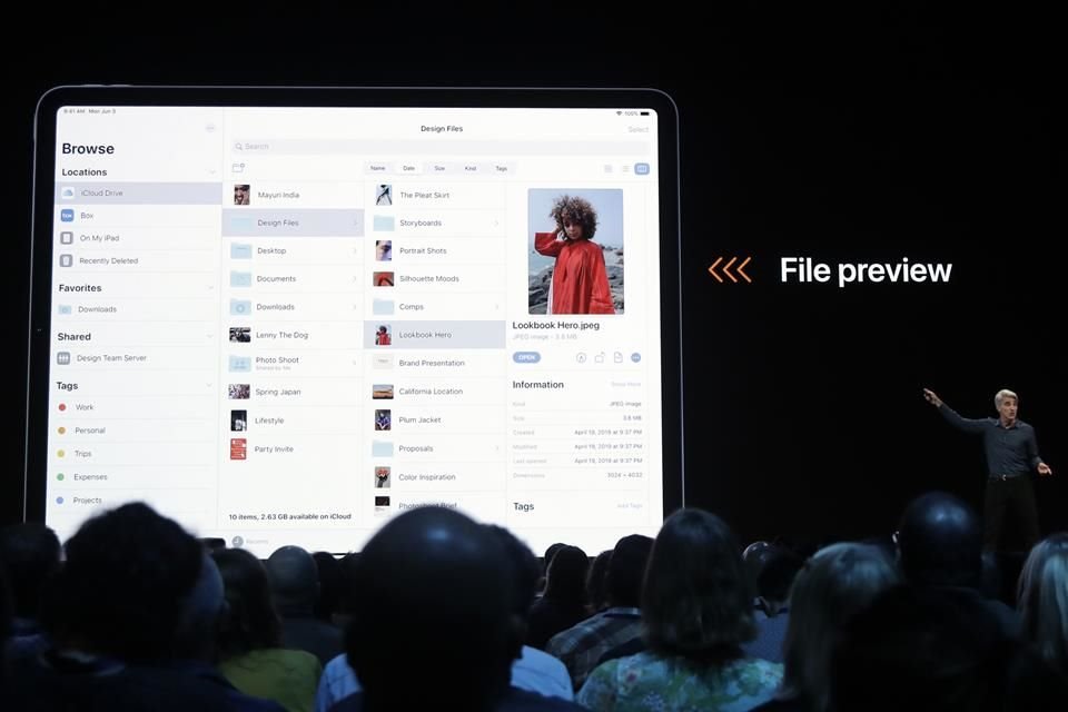 IPadOS tiene una pantalla de inicio similar a la actual, y las principales novedades se centran en la mejora de las opciones para trabajar con varias pantallas a la vez.