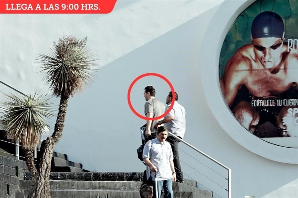 En pleno horario laboral, el Alcalde acude diariamente al gimnasio, a donde llega comúnmente a las 9:00 horas.