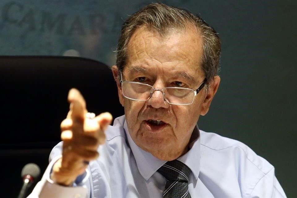 Porfirio Muñoz Ledo, líder de la Cámara de Diputados.