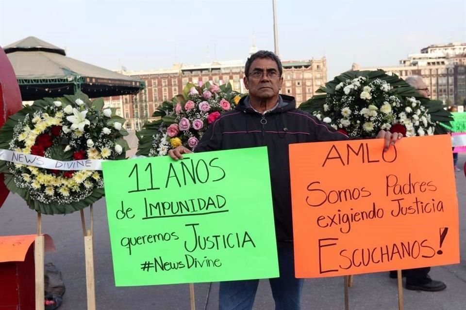 A 11 años del incendio en el News Divine, en el que murieron 12 jóvenes, familiares exigieron al Presidente garantizar acceso a la justicia.