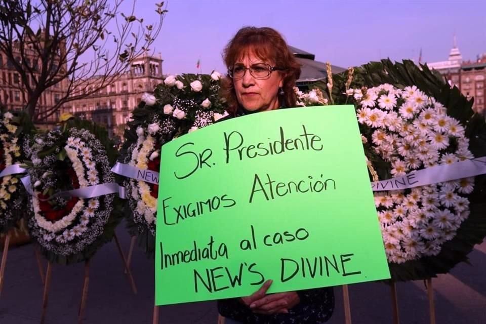 Hilda Barragán, madre de Isis Gabriela Tapia Barragán, quien murió en el incendio a los 16 años.