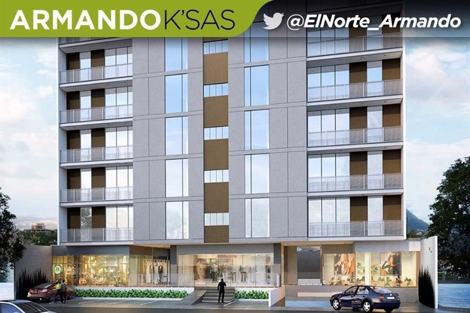 En la zona de Mitras se construye una torre de departamentos desde 38 metros cuadrados llamada Praxys.