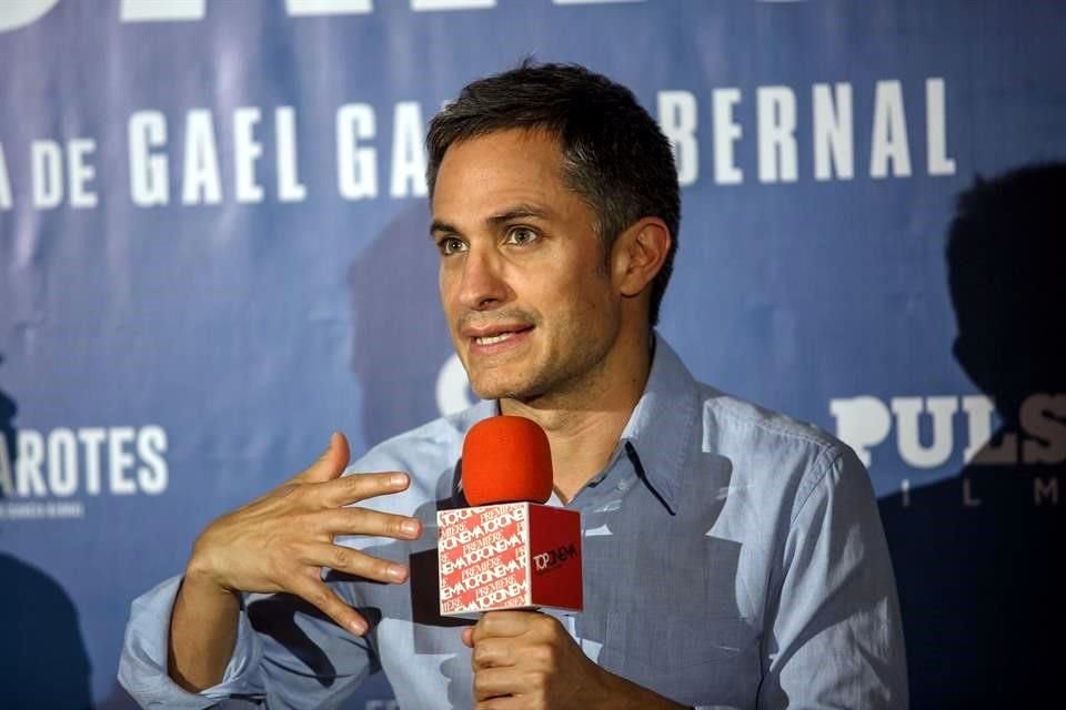 El actor y director, Gael García presenta su nueva película 'Chicuarotes', donde buscó retratar la situación de los jóvenes mexicanos.