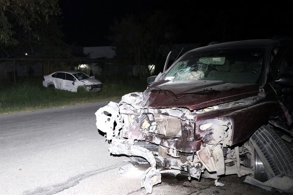 La Secretaría de Seguridad Pública de Guadalupe confirmó que el conductor de la camioneta Dodge Durango que impactó al auto es elemento activo de la corporación, aunque no se reveló su identidad.