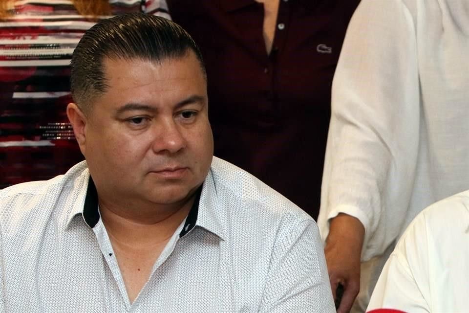 Ramiro González, de la bancada de Morena.