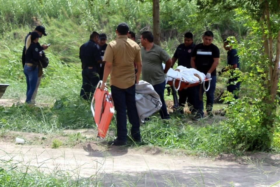 Los cuerpos fueron trasladados al anfiteatro del Servicio Médico Forense en Matamoros.