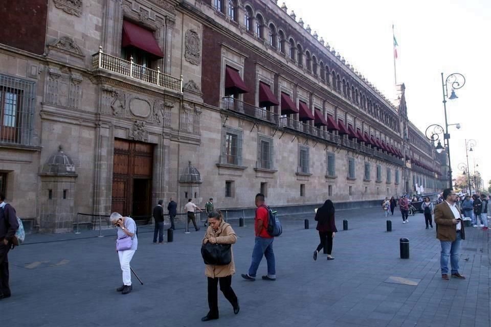El director del INAH, Diego Prieto, descartó modificaciones en la arquitectura de Palacio Nacional.